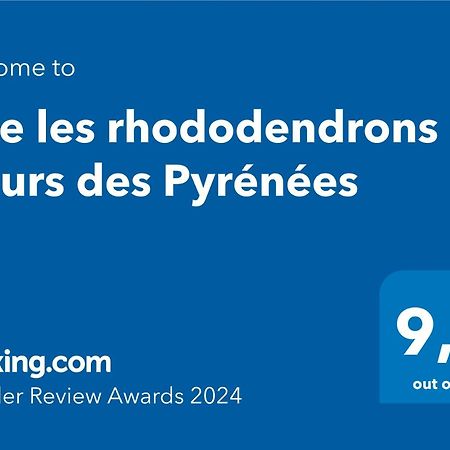 Gite Les Rhododendrons Fleurs Des Pyrenees 아르젤레가조스트 외부 사진