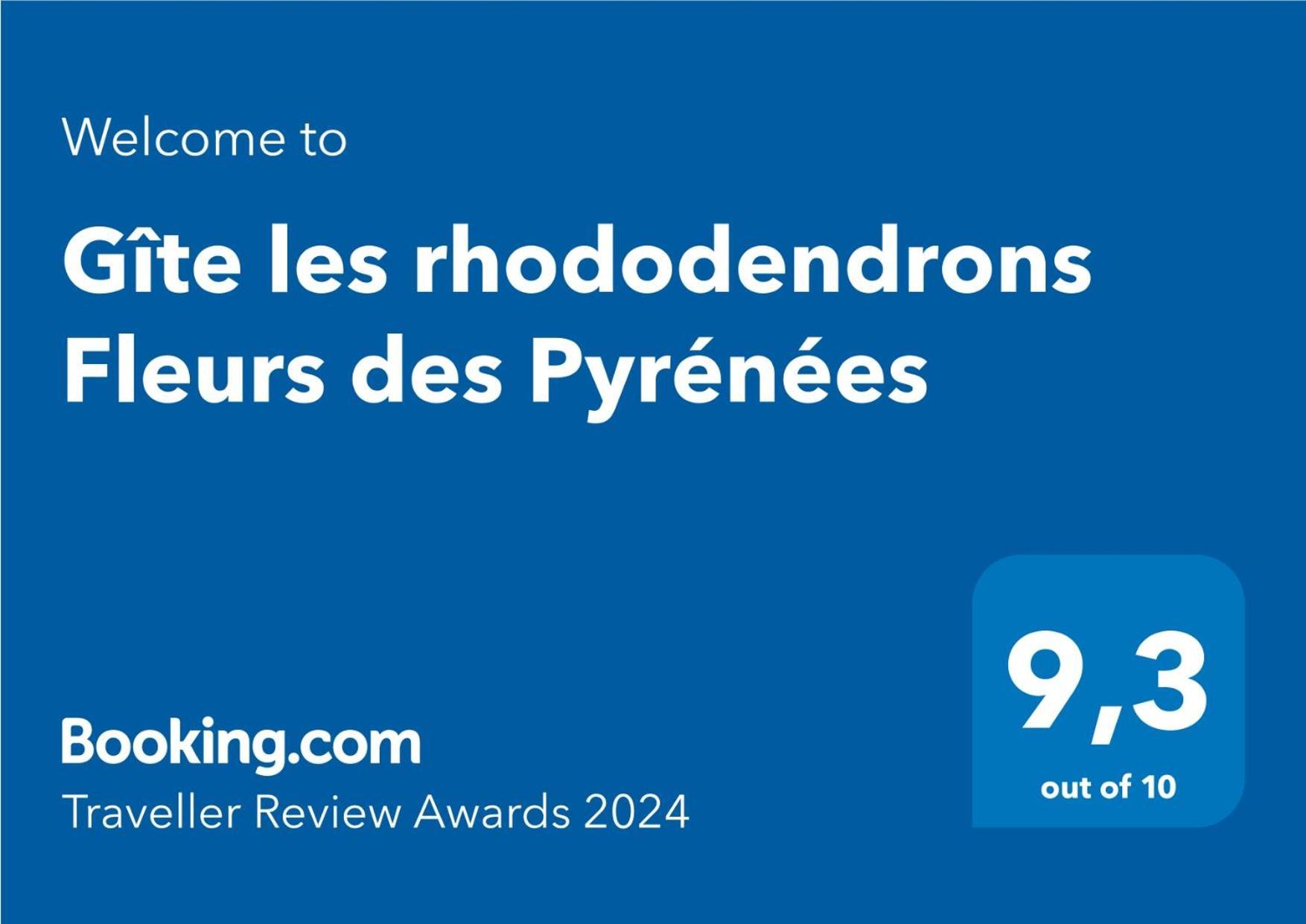 Gite Les Rhododendrons Fleurs Des Pyrenees 아르젤레가조스트 외부 사진
